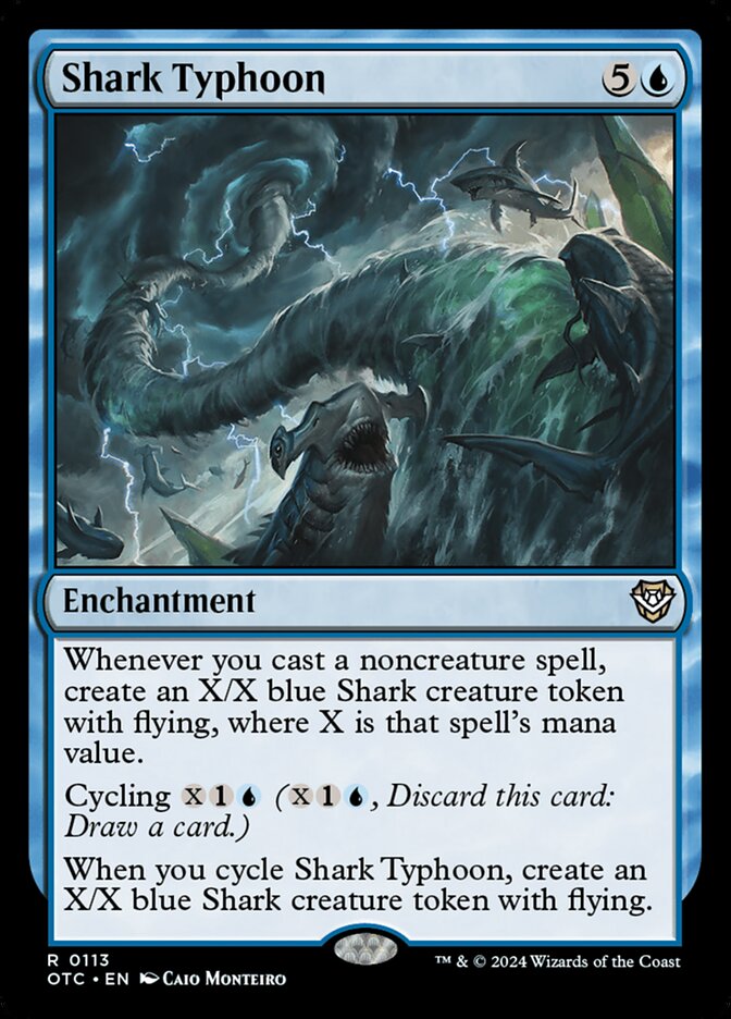 Shark Typhoon - carta Magic The Gathering