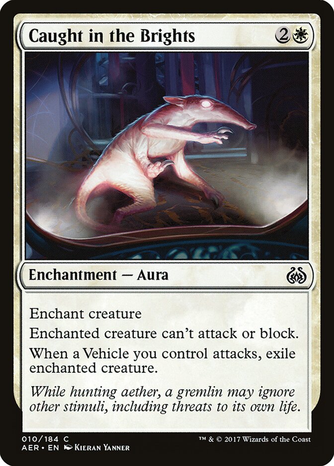 Caught in the Brights - carta Magic The Gathering