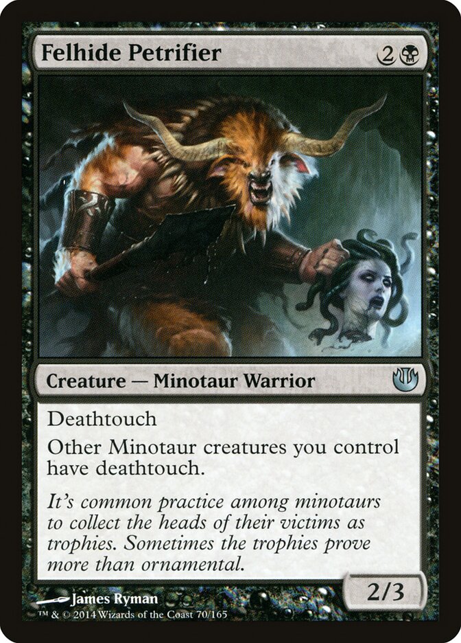 Felhide Petrifier - carta Magic The Gathering
