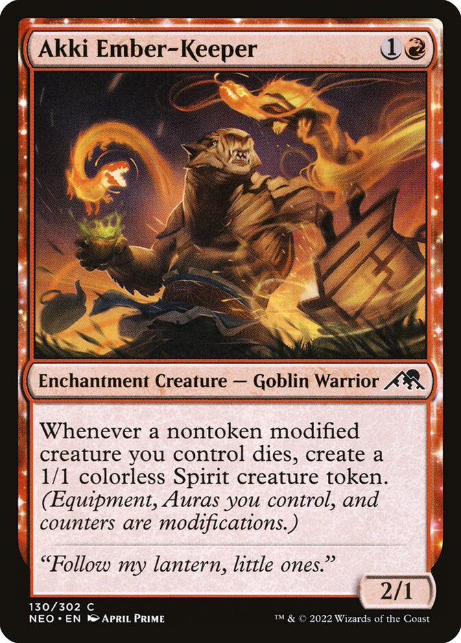 Akki Ember-Keeper - NEO-130-NF-ENC