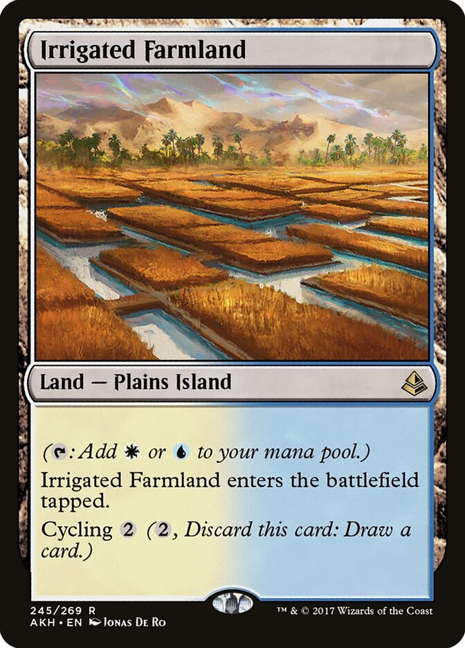 Irrigated Farmland - carta Magic The Gathering