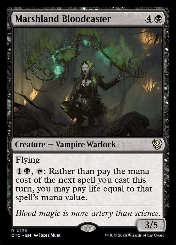 Marshland Bloodcaster - carta Magic The Gathering