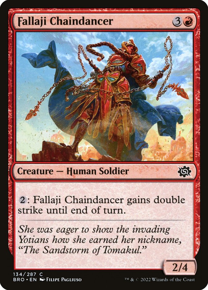Fallaji Chaindancer - carta Magic The Gathering