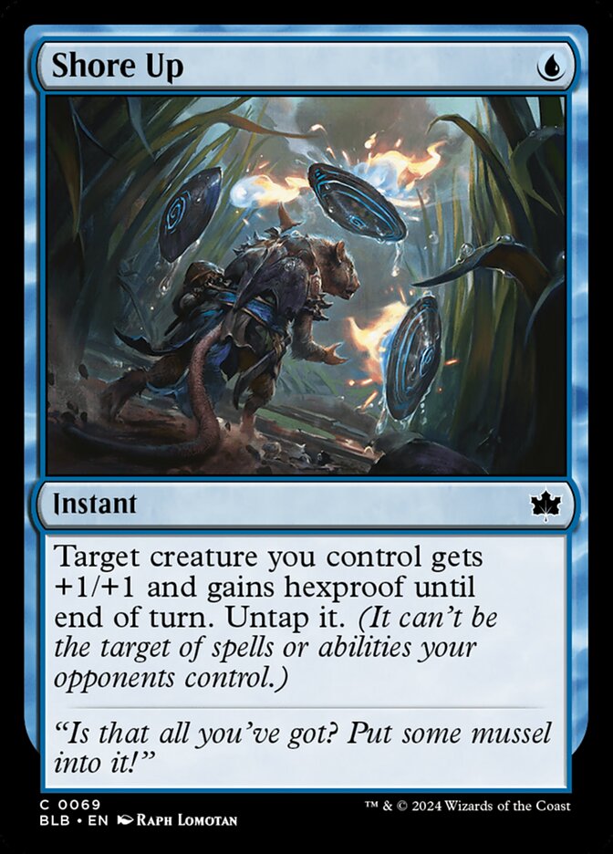 Shore Up - carta Magic The Gathering