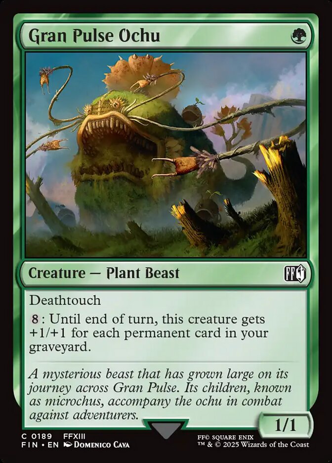 Gran Pulse Ochu - carta Magic The Gathering
