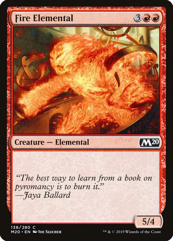 Fire Elemental - carta Magic The Gathering