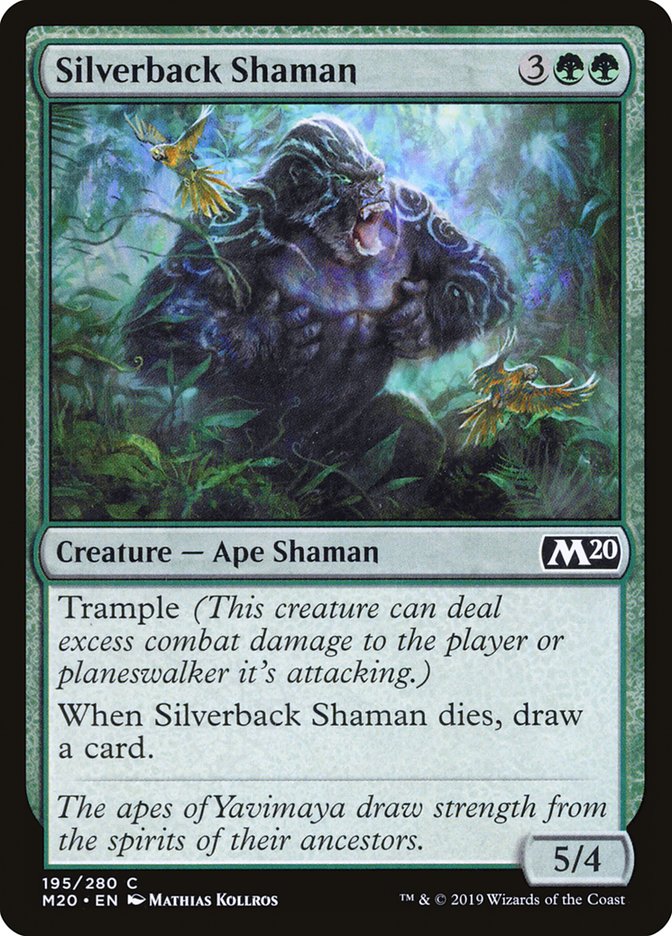 Silverback Shaman - carta Magic The Gathering