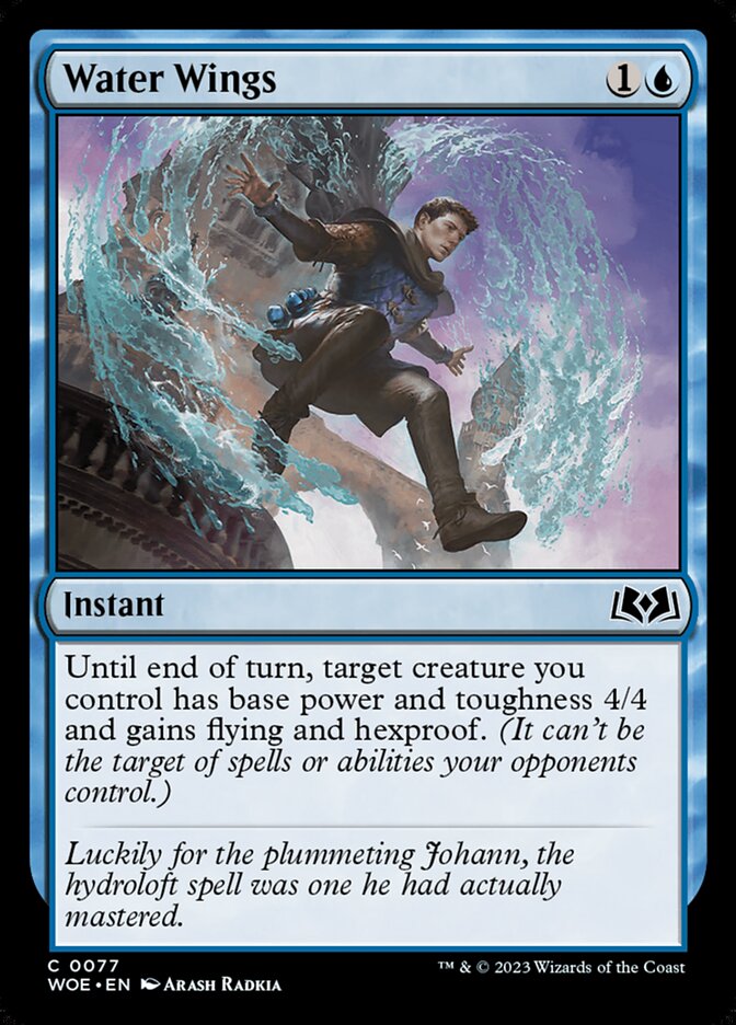 Water Wings - carta Magic The Gathering