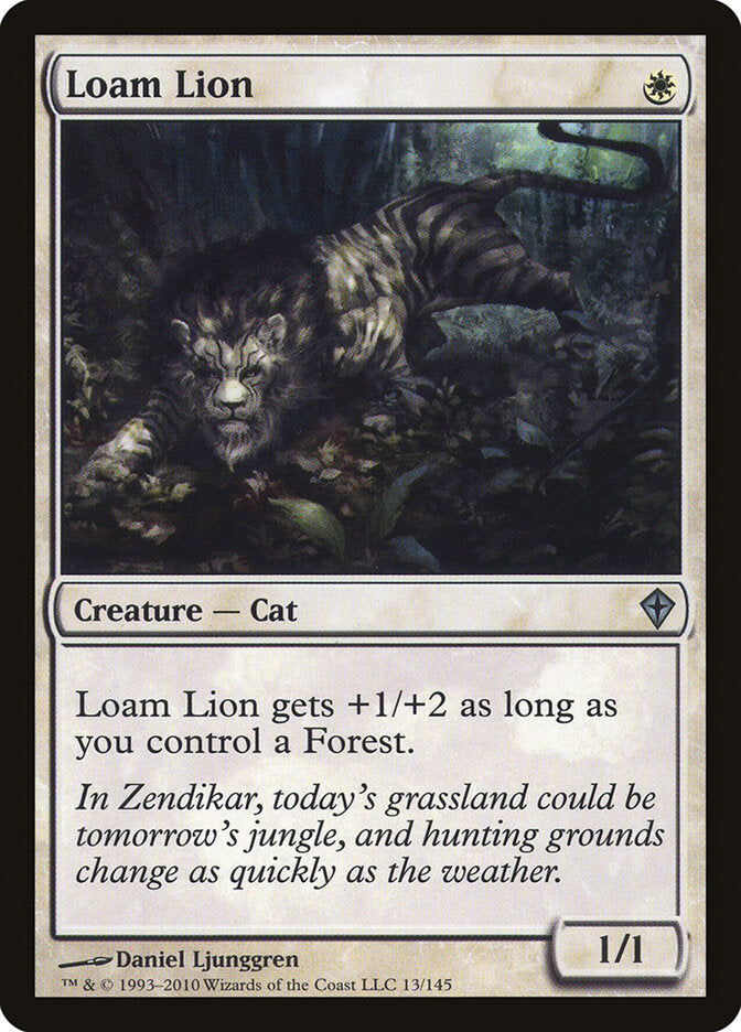 Loam Lion - carta Magic The Gathering
