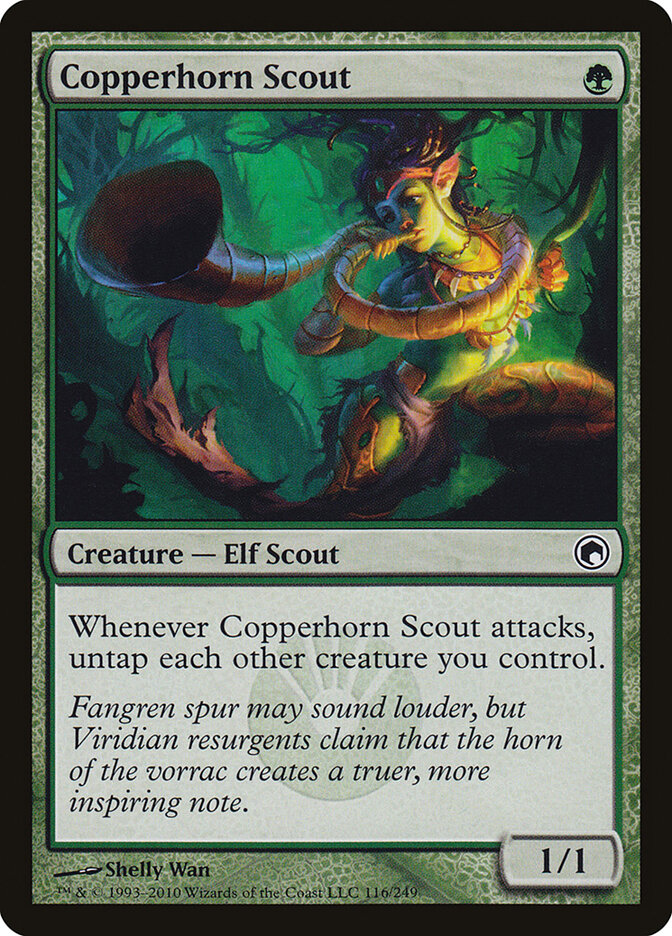 Copperhorn Scout - carta Magic The Gathering