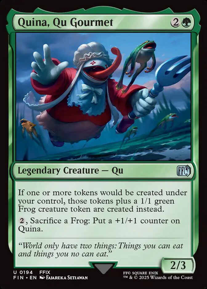 Quina, Qu Gourmet - carta Magic The Gathering