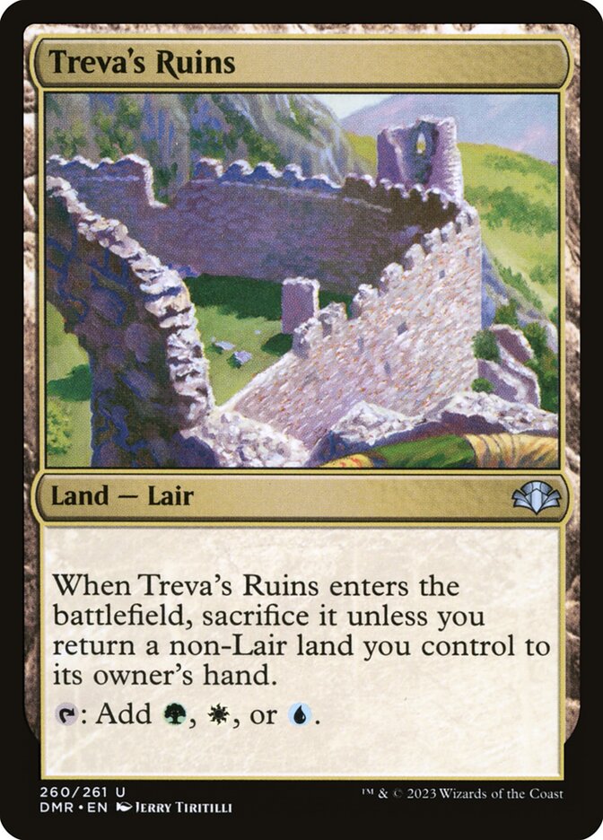 Treva's Ruins - carta Magic The Gathering