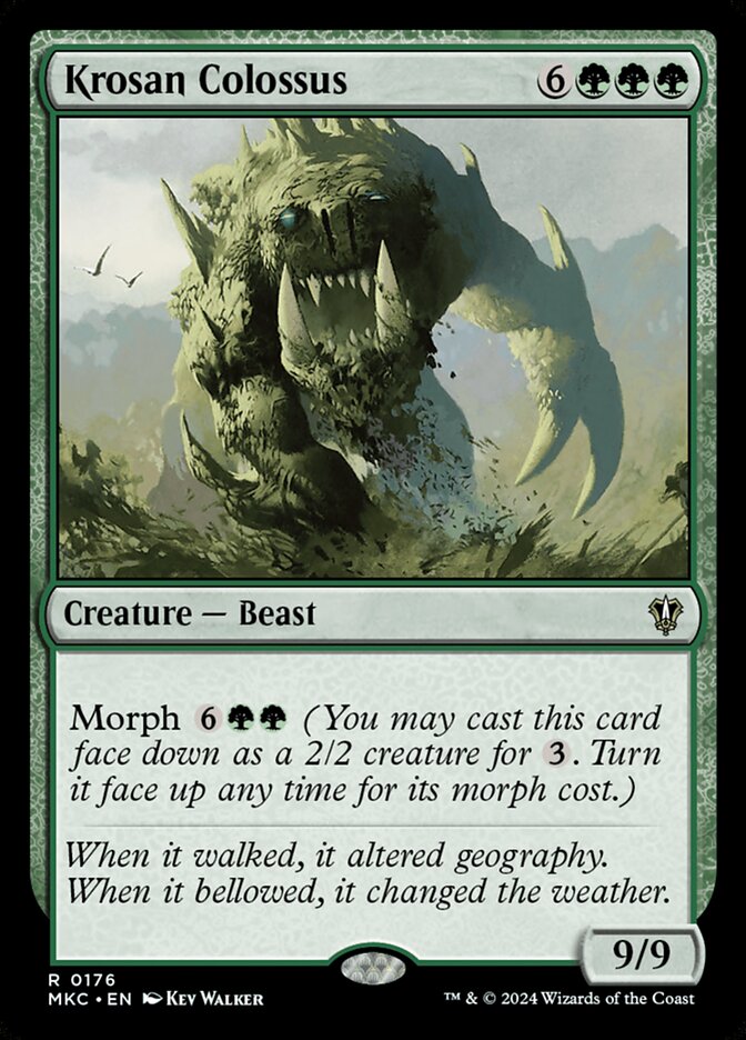 Krosan Colossus - carta Magic The Gathering