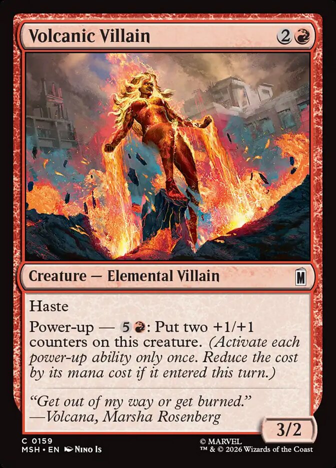 Volcanic Villain - carta Magic The Gathering