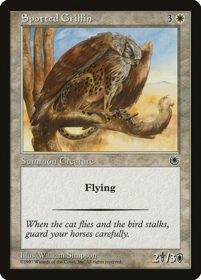 Spotted Griffin - carta Magic The Gathering