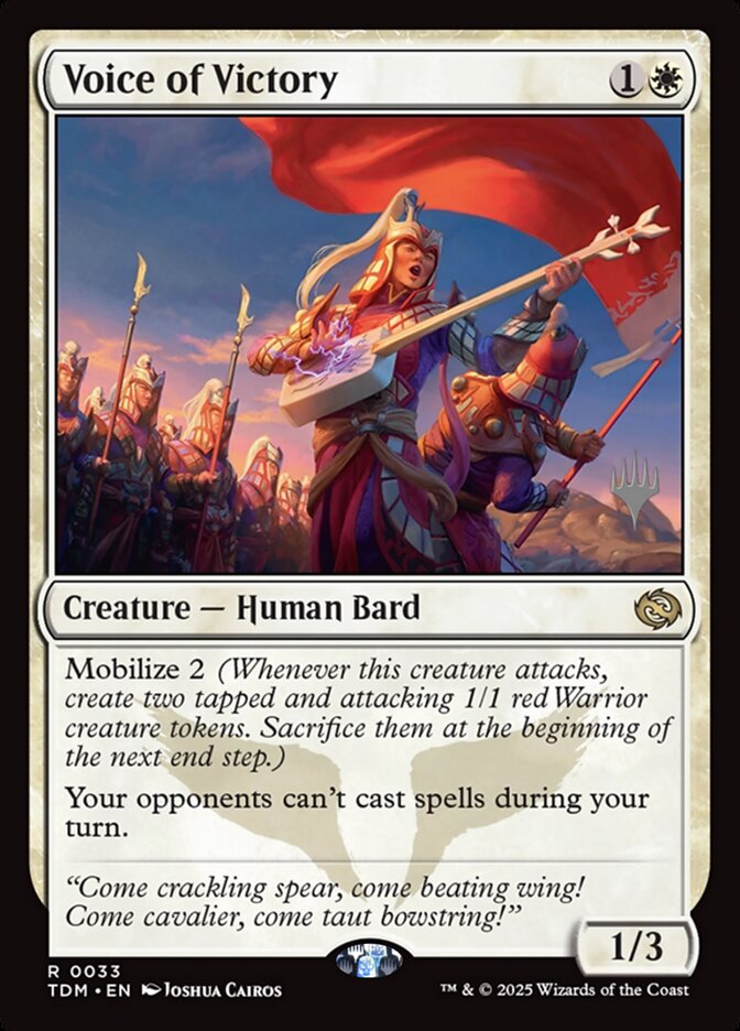Voice of Victory - carta Magic The Gathering