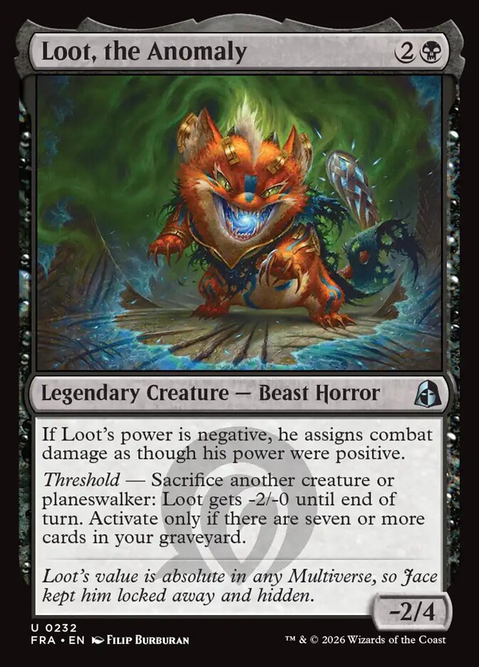 Loot, the Anomaly - carta Magic The Gathering