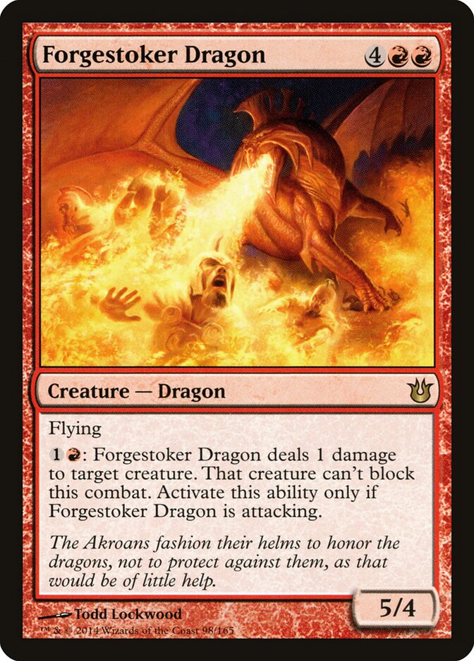 Forgestoker Dragon - carta Magic The Gathering