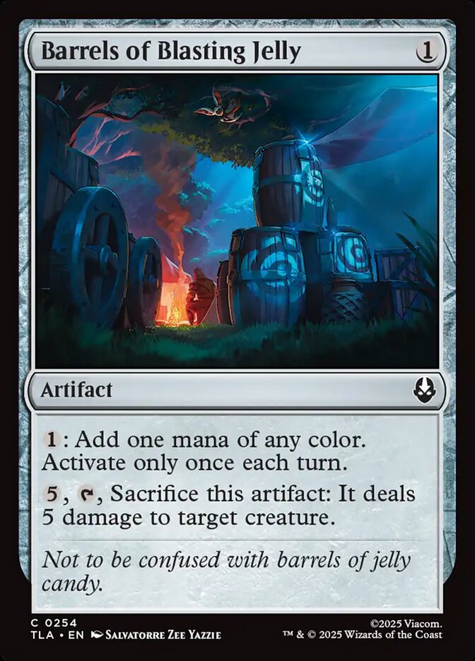 Barrels of Blasting Jelly - carta Magic The Gathering