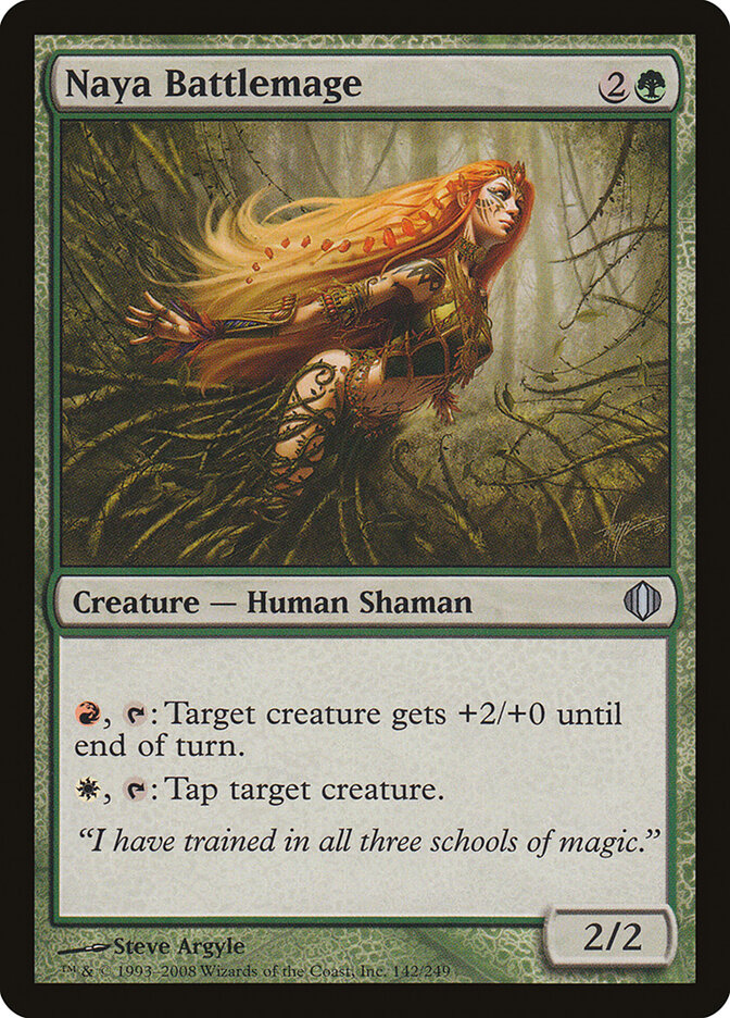 Naya Battlemage - carta Magic The Gathering