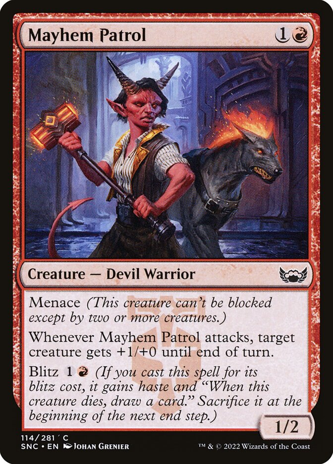 Mayhem Patrol - carta Magic The Gathering