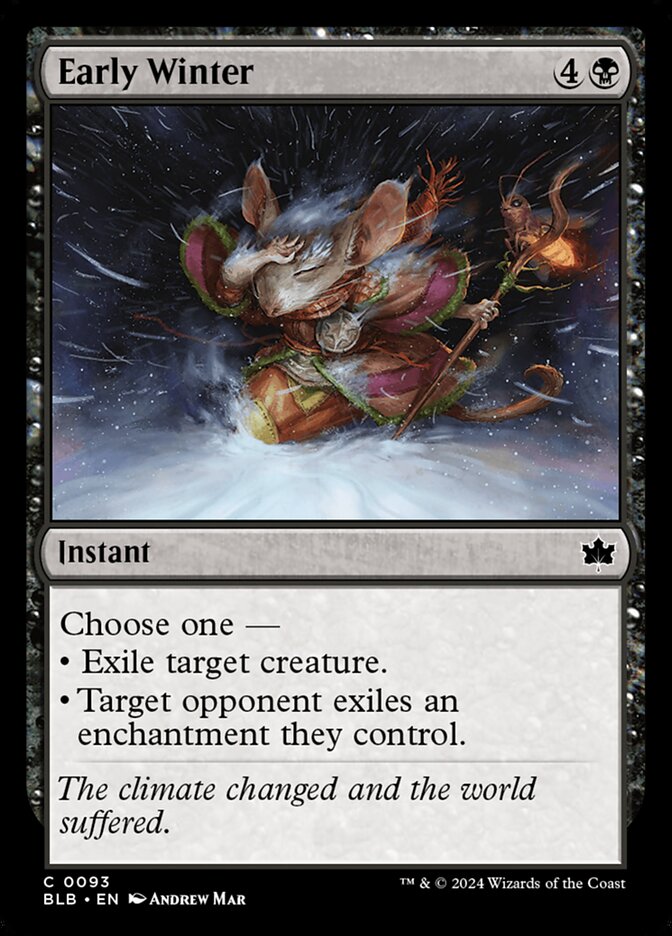 Early Winter - carta Magic The Gathering