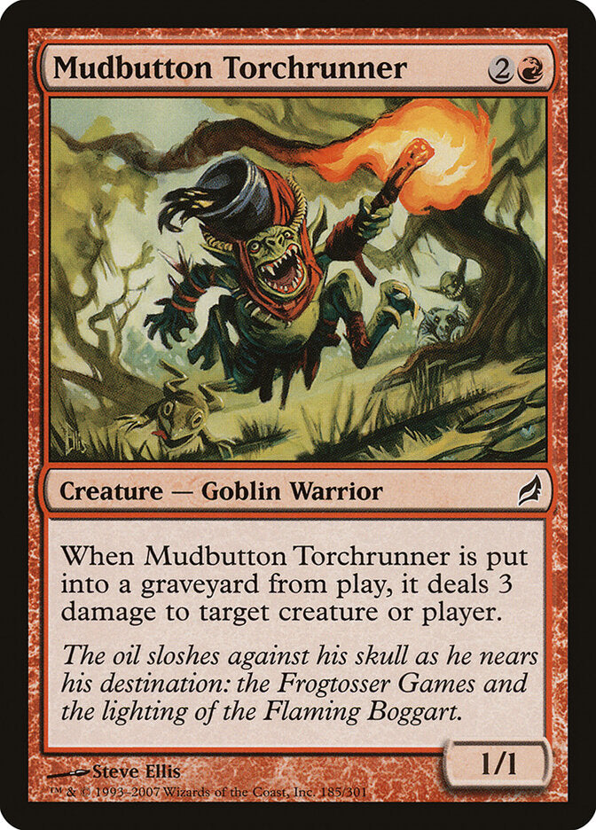 Mudbutton Torchrunner - carta Magic The Gathering