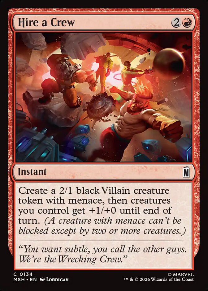 Hire a Crew - carta Magic The Gathering