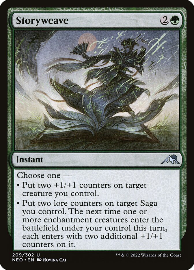 Storyweave - carta Magic The Gathering