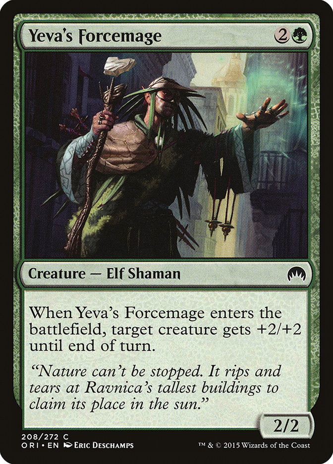 Yeva's Forcemage - carta Magic The Gathering