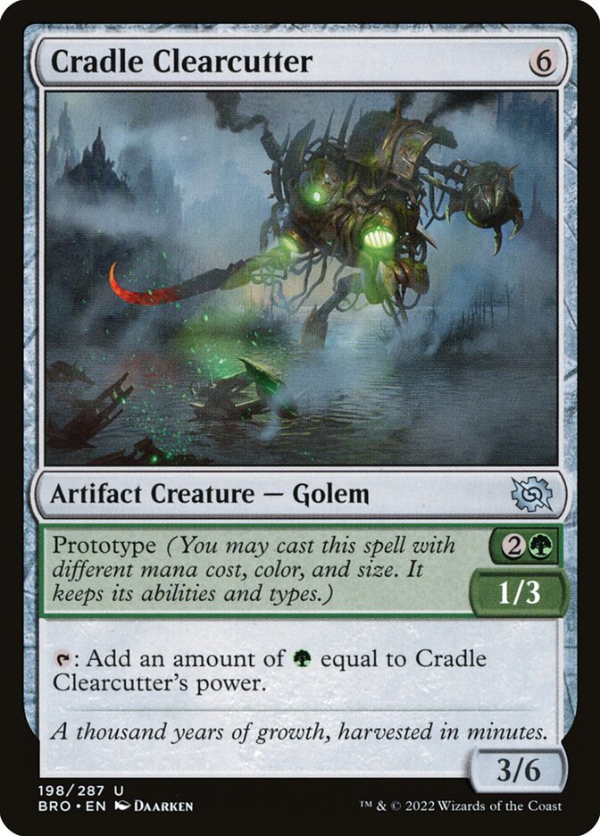 Cradle Clearcutter - carta Magic The Gathering