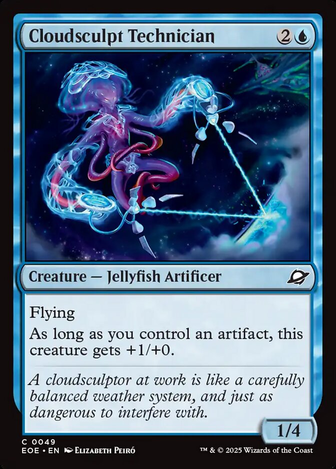 Cloudsculpt Technician - carta Magic The Gathering