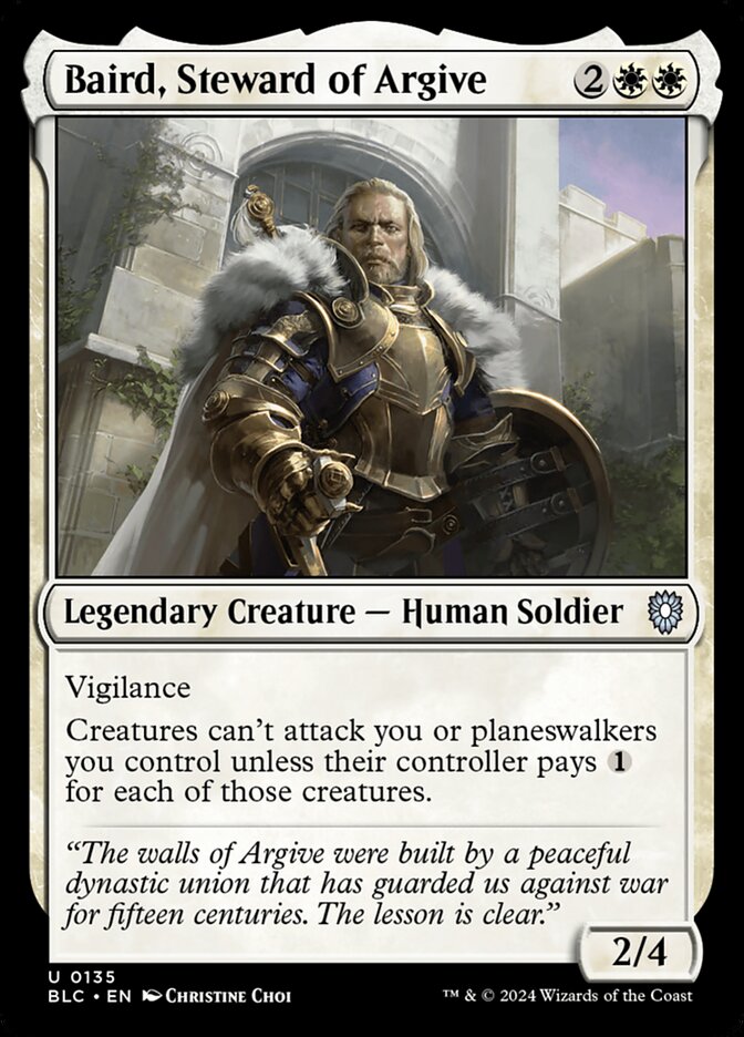 Baird, Steward of Argive - carta Magic The Gathering