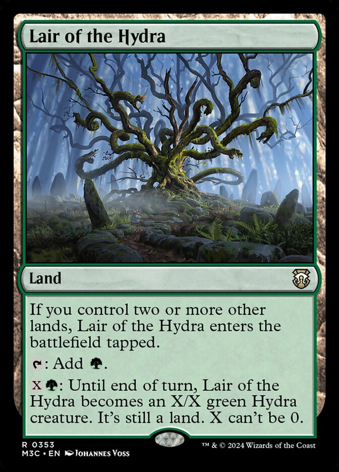 Lair of the Hydra - carta Magic The Gathering