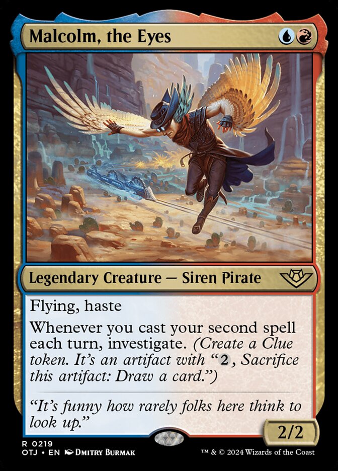 Malcolm, the Eyes - carta Magic The Gathering