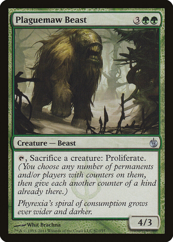 Plaguemaw Beast - carta Magic The Gathering