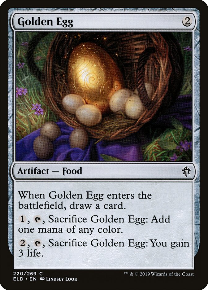 Golden Egg - carta Magic The Gathering