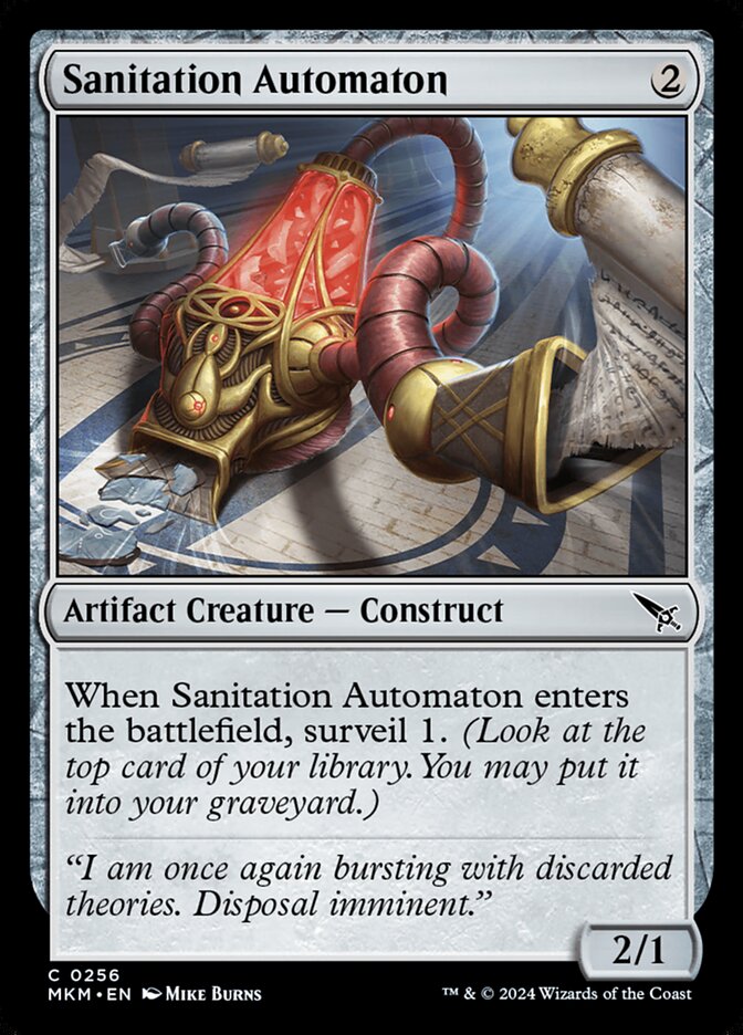 Sanitation Automaton - MKM-256-F-STD