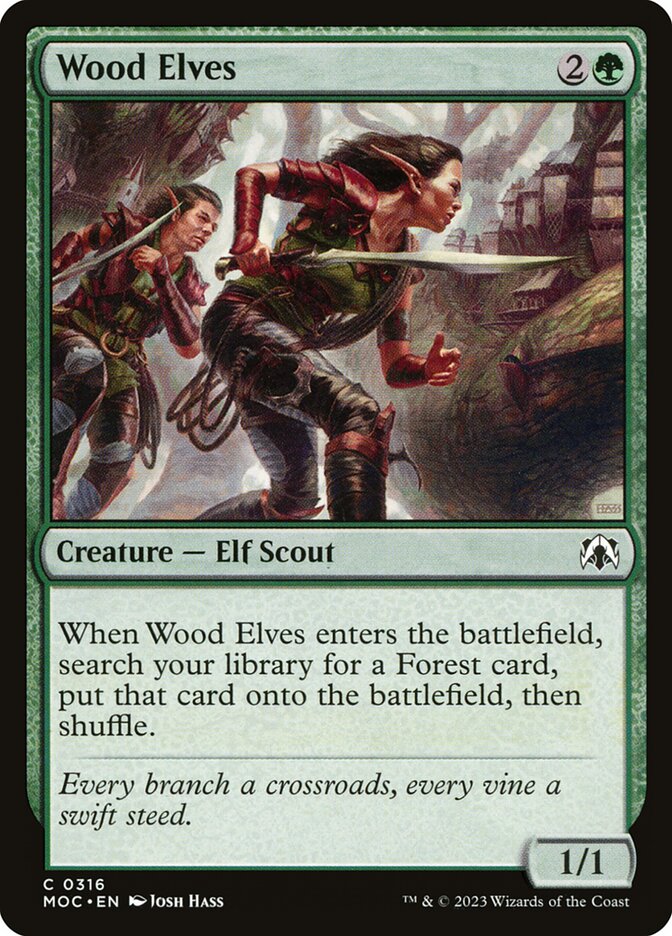 Wood Elves - MOC-316-NF-STD