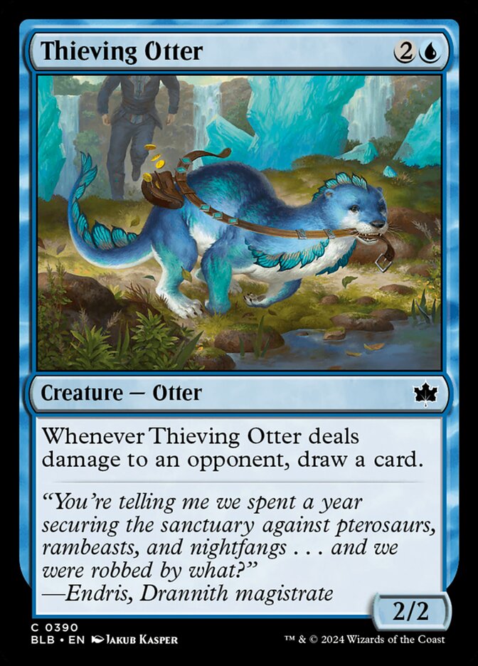 Thieving Otter - carta Magic The Gathering