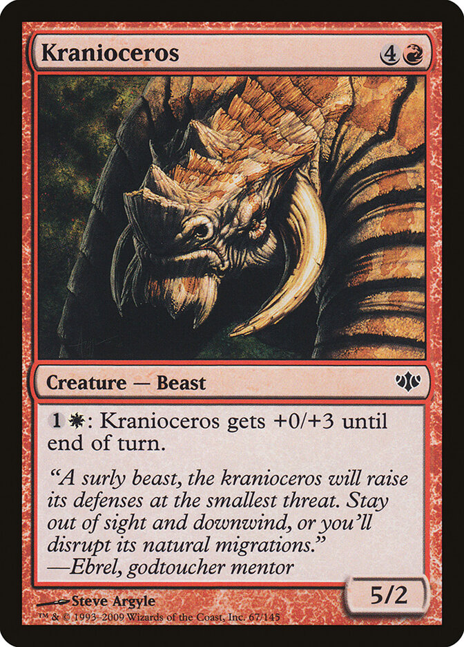 Kranioceros - carta Magic The Gathering
