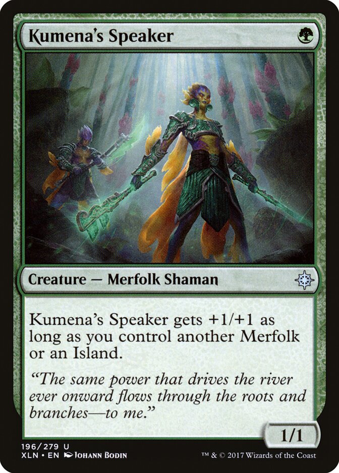 Kumena's Speaker - carta Magic The Gathering