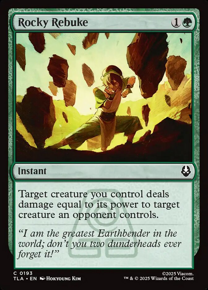 Rocky Rebuke - carta Magic The Gathering