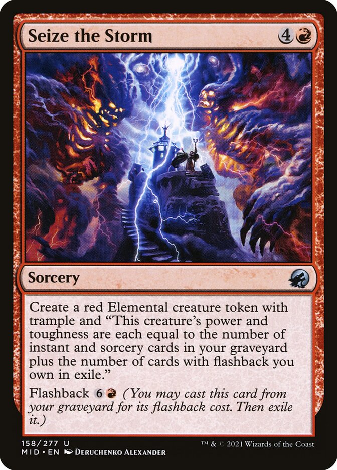 Seize the Storm - carta Magic The Gathering