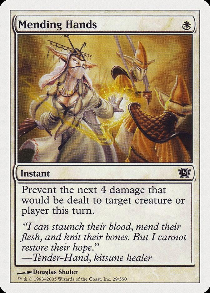 Mending Hands - carta Magic The Gathering