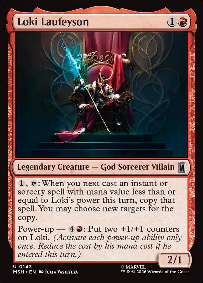 Loki Laufeyson - carta Magic The Gathering