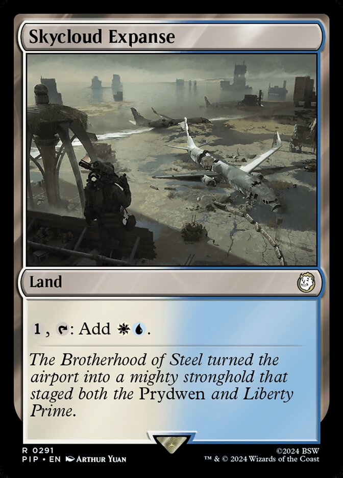 Skycloud Expanse - carta Magic The Gathering
