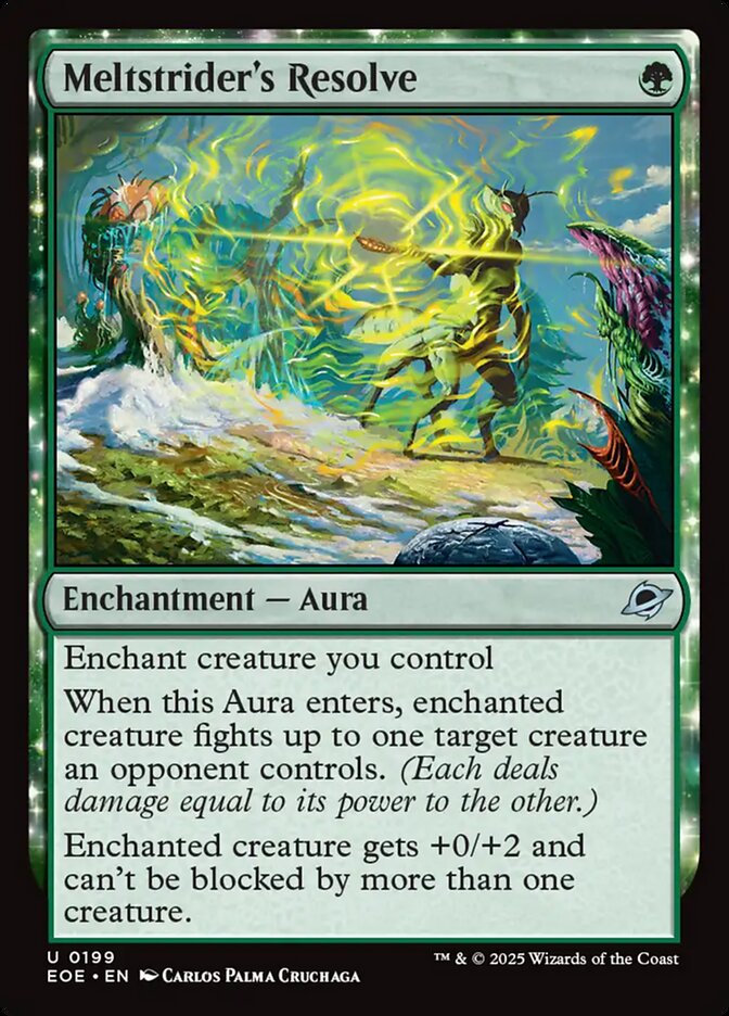 Meltstrider's Resolve - carta Magic The Gathering