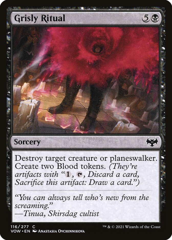 Grisly Ritual - carta Magic The Gathering