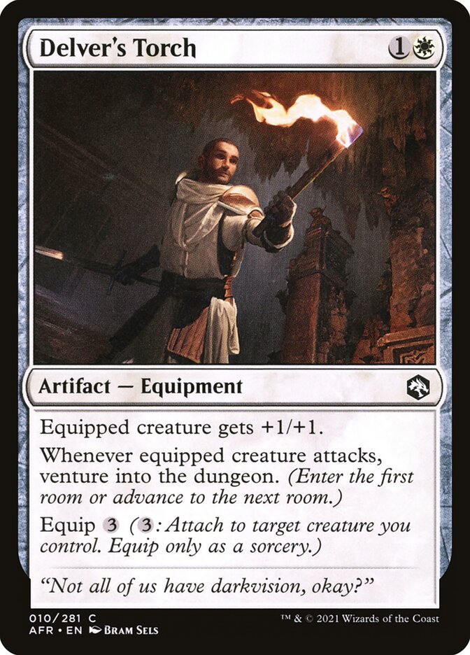 Delver's Torch - carta Magic The Gathering